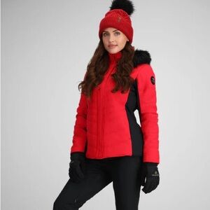 BNWT ❤️ Obermeyer Red Tuscany II 2 Jacket - Size 0